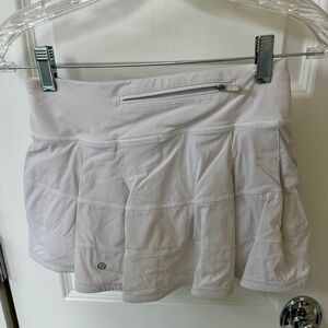 lululemon athletica White Mini Skirt